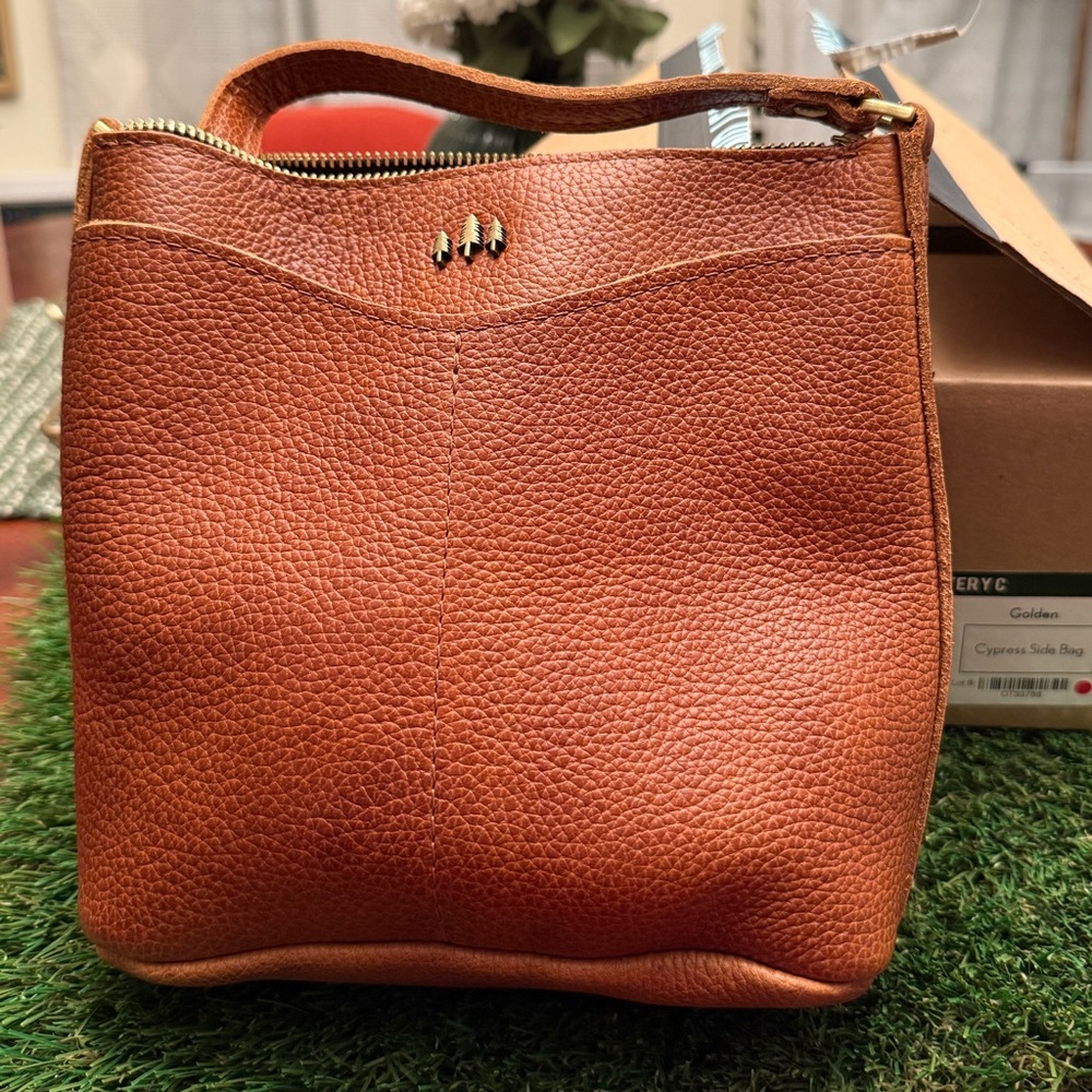 Golden Cypress Crossbody Side Bag Portland Leather Goods